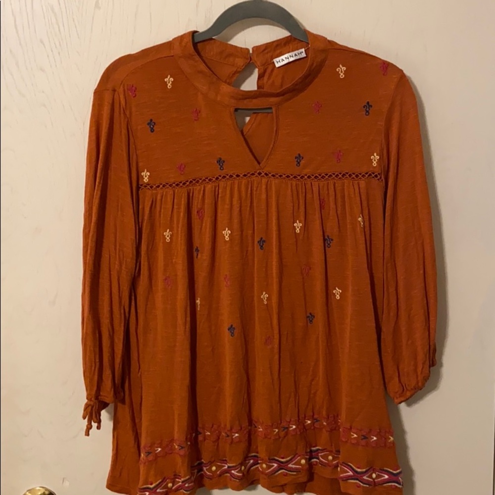 Hannah Long Sleeve Blouse